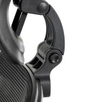 Kancelářská židle, synchronní mechanismus, černá síťovina, KA-Y358 BK