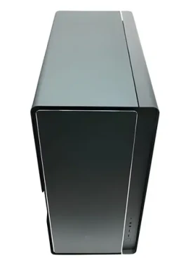 AZZA Cast 808B černá / Midi PC skříň / ATX / 2x USB 3.0 1x USB-C / HD Audio / Bez zdroje / RGB podsvícení (CSAZ-808B)