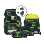 Školní aktovka Step by Step GIANT, Black Cat Chiko - 5 dílný set, AGR certifikát