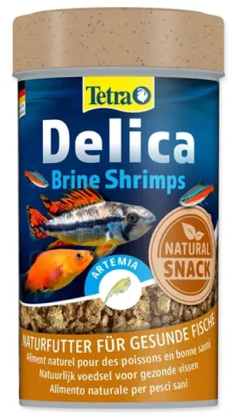Tetra Delica Brine Shrimps / Krmivo pro ryby / sušené krevetky / 100 ml (A1-734029)