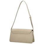 Módní dámská koženková kabelka na rameno Anisi, béžová