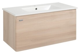 Koupelnová skříňka s umyvadlem Naturel Ancona 100x45x46 cm akácie ANCONA2100DV ANCONA2100DV
