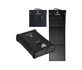 Set powerbanka Viking VIDAR I a solární panel Viking L60 PD