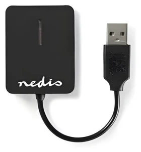 Nedis Čtečka paměťových karet All-in-One / Čtečka paměťových karet / USB 2.0 (CRDRU2300BK)