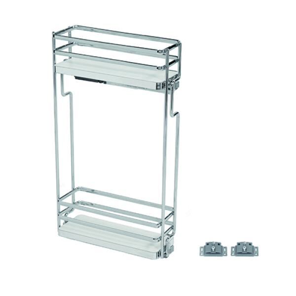 Vibo Výsuvný drátěný koš 150 Galaxy krátký :: levý výsuv (306251)