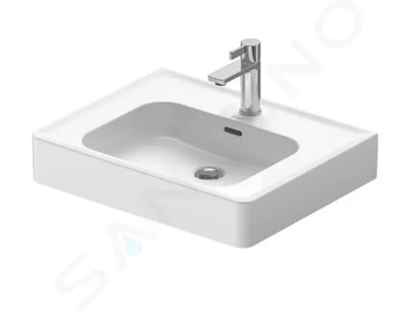 DURAVIT - Soleil by Starck Umyvadlo nábytkové 600x480 mm, s přepadem, otvor pro baterii, bílá 2377600000