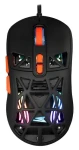 Baracuda Seal černá / Herní myš / Optický senzor / 12800 DPI / RGB / 7 tlačítek / USB (SEAL)