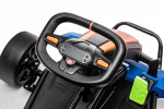 Mamido Dětská elektrická motokára McLaren Drift oranžová