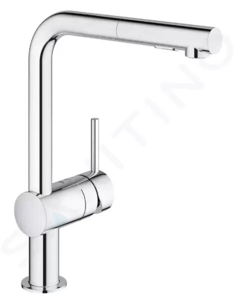 GROHE - Minta Dřezová baterie s výsuvnou sprškou, chrom 30274000