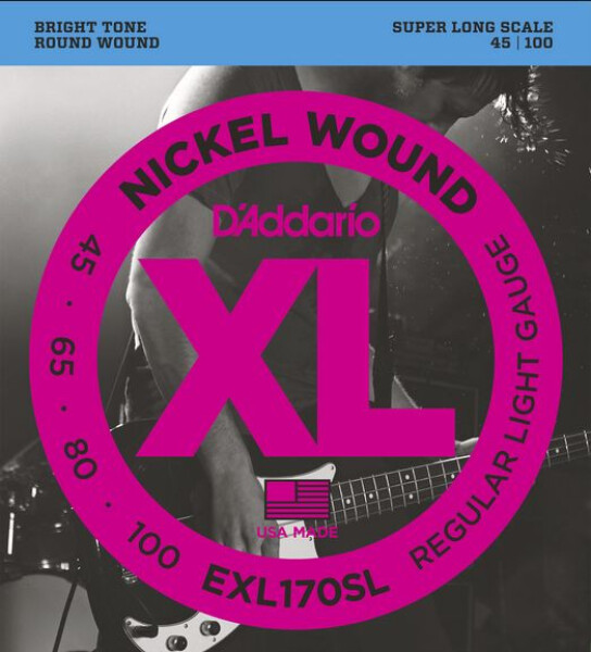 D'Addario EXL170SL Super Long Scale