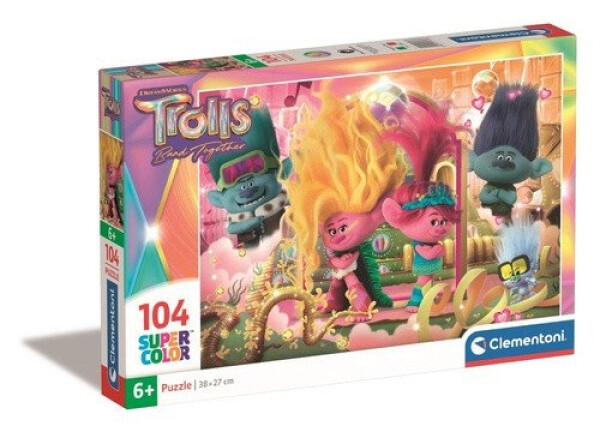 Puzzle Trollové 104 dílků
