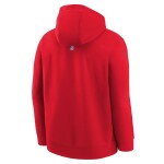 Nike Dětská mikina Chicago Bulls NBA Logo Club Hoodie Červená (YOUTH)