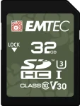 EMTEC Outdoor SD UHS-I U3 V30 32GB / čtení: 100MBs / zápis: 50MBs (ECMSD32GHC10OR)