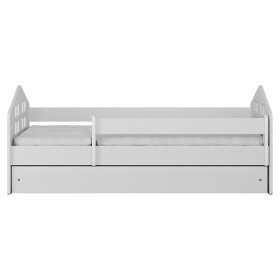 Dětská postel Kacper+Sz bílá 80x140