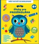 Zošit aktivít so samolepkami Úlohy pre predškoláka 4+