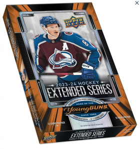Hokejové karty NHL 2023-24 Upper Deck Extended Series Hobby Box