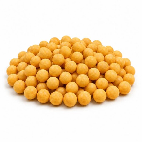 Cukrové perly SweetArt zlatožluté matné 7 mm (40 g)