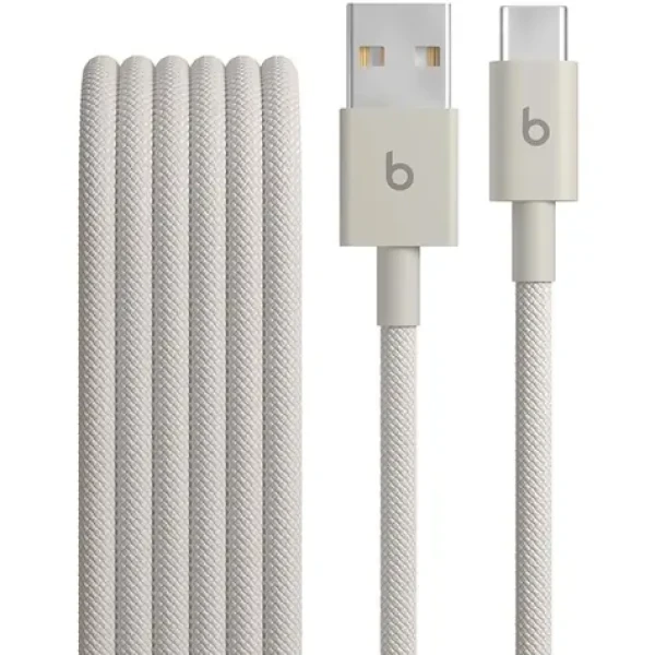 Beats kabel USB-A (M) - USB-C (M) 1.5 m šedá / opletený (MDGJ4EE/A)