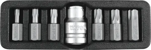 YATO YT-0416 / Sada bitů 7 ks TORX s otvorem (YT-0416)