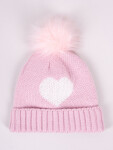 Dívčí zimní čepice model 17957076 Pink 4648 - Yoclub