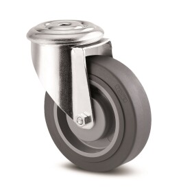 Feba Neznačkující kolo 100 mm,otočné,šedá supratech 2077