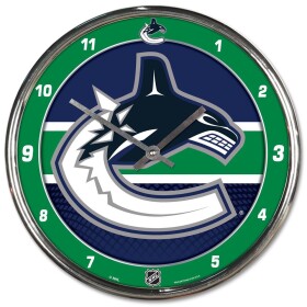 Hodiny Vancouver Canucks NHL Chrome