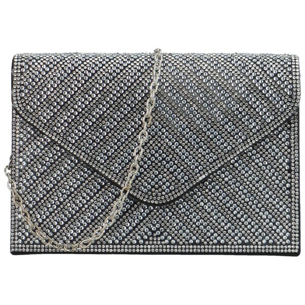 Luxusní dámské psaníčko Moon Arsinoé, černé