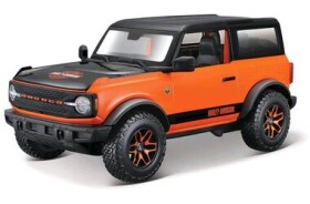 Maisto Harley-Davidson Custom 2021 Ford Bronco černo-oranžová