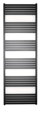 Radiátor kombinovaný SAT KH 180x60 cm černá matná SATRAKH6001800BL SATRAKH6001800BL