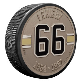 Mustang Puk Pittsburgh Penguins NHL Silver Medallion - Mario Lemieux