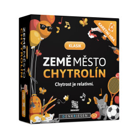 Země město chytrolín: Klasik - Karetní hra - Albi
