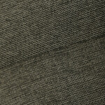 Židle jídelní a konferenční, zelená látka, černé kovové nohy, otočný mechanismus