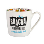 Hrnek s potiskem - Brácha - Albi