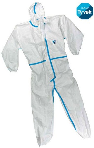 DuPont-Tyvek Ochranná kombinéza TYVEK CLASSIC PLUS Barva: Bílá, Velikost: XL (C81595)