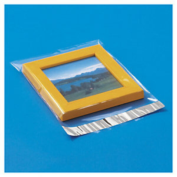 1000 x Celofánové sáčky 150x150mm, samolepicí uzávěr, lesklé, materiál PP, tloušťka 40µm