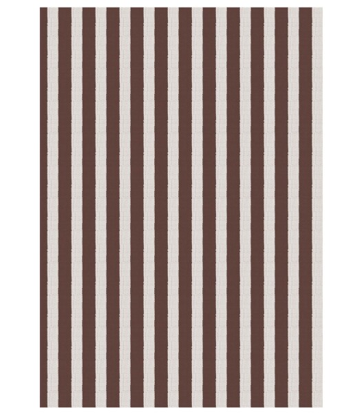 Ib Laursen Balicí papír Brown Stripes – 5 m, hnědá barva, papír