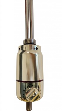 OLSEN SPA - Topná tyč PATRONA s termostatem - Barva topné tyče - Zlatá lesklá, Výkon topné tyče - 150 W RADPST154