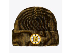 Mitchell & Ness Pánská zimní čepice Boston Bruins NHL Double Sided Knit