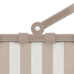 Košík Reisenthel Carrybag XS Summerstripes coffee