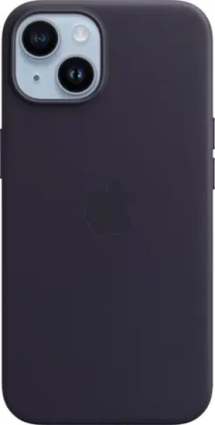 Apple Leather Case s MagSafe pro iPhone 14 - inkoustově fialový MPP63ZM/A
