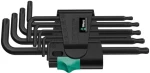 WERA 967|9 TX 1 Sada zástrčných klíčů TORX / BlackLaser / 9 dílný (05024242001)