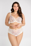 Dámské kalhotky brazilky Gorsenia K 845 Love Game S-2XL Krémový S
