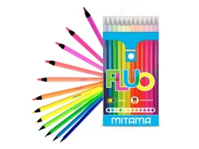 MITAMA Pastelky kulaté FLUO 3.3mm (12ks) (MT28262)