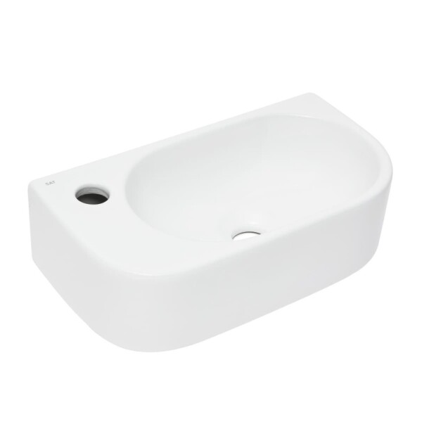 Umývátko SAT Infinitio 40x21,5 cm bez přepadu SATINF4021L SATINF4021L