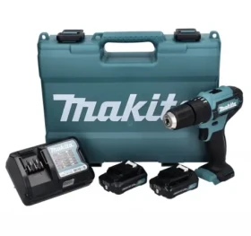 Makita HP333DWAE / Aku vrtací šroubovák / Li-ion / 12V / 1.700 ot-min / 2x 2.0 Ah (HP333DWAE)