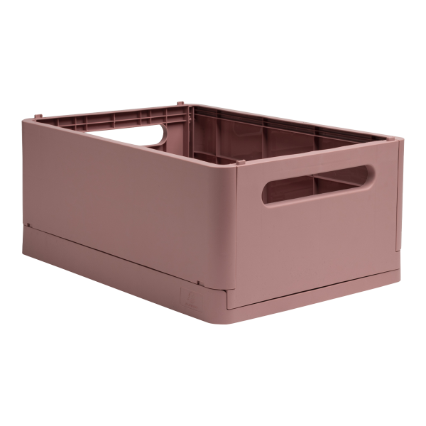 Skládací box maxi, PP strarorůžový