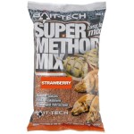 Bait-Tech Krmítková směs Super Method Mix Strawberry 2kg,Bait-Tech Krmítková směs Super Method Mix Strawberry 2kg