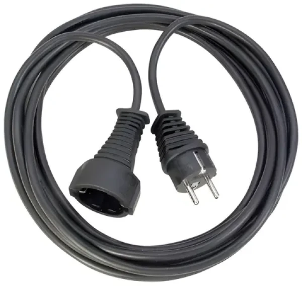 Brennenstuhl Prodlužovací kabel 10 m černá / Prodlužovací kabel / 230 V / se zemněním (1165460)