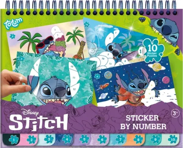 TOTUM Nalepování podle čísel Stitch