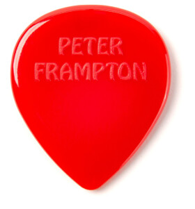 Dunlop Peter Frampton Vintage Jazz Teardrop Pick Red - 24 Pack